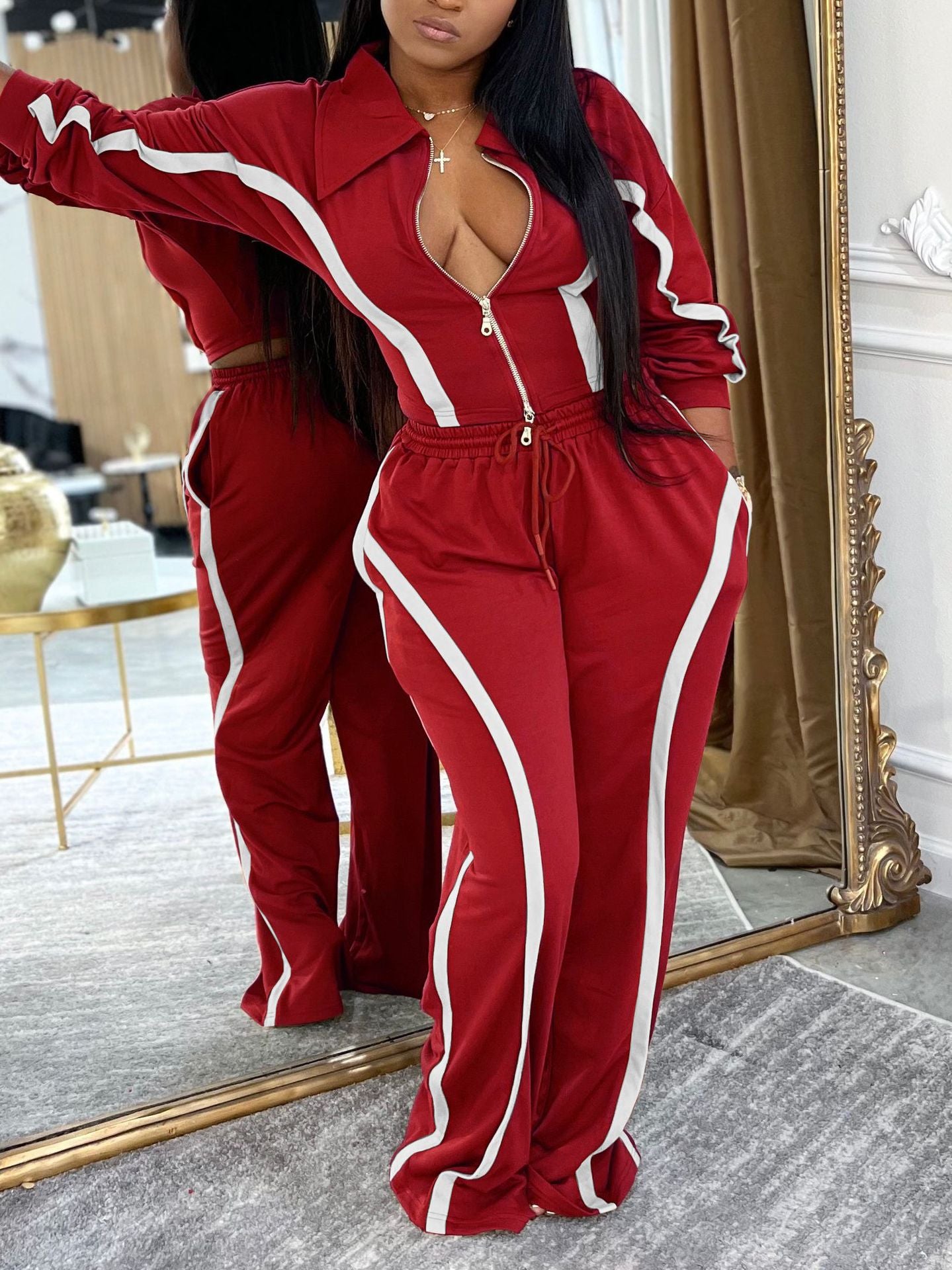 Long Sleeve Cardigan 2 Piece Set