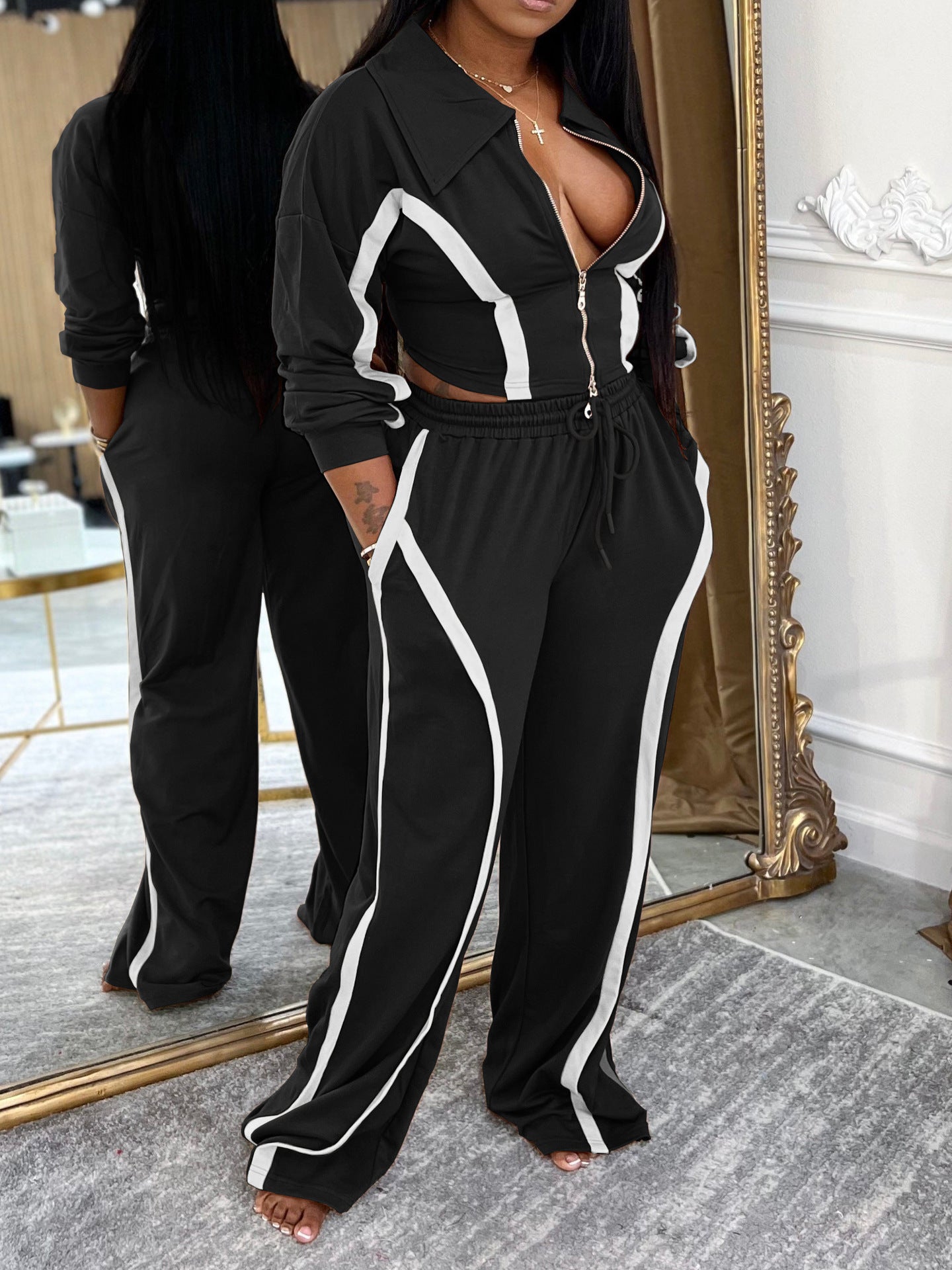 Long Sleeve Cardigan 2 Piece Set