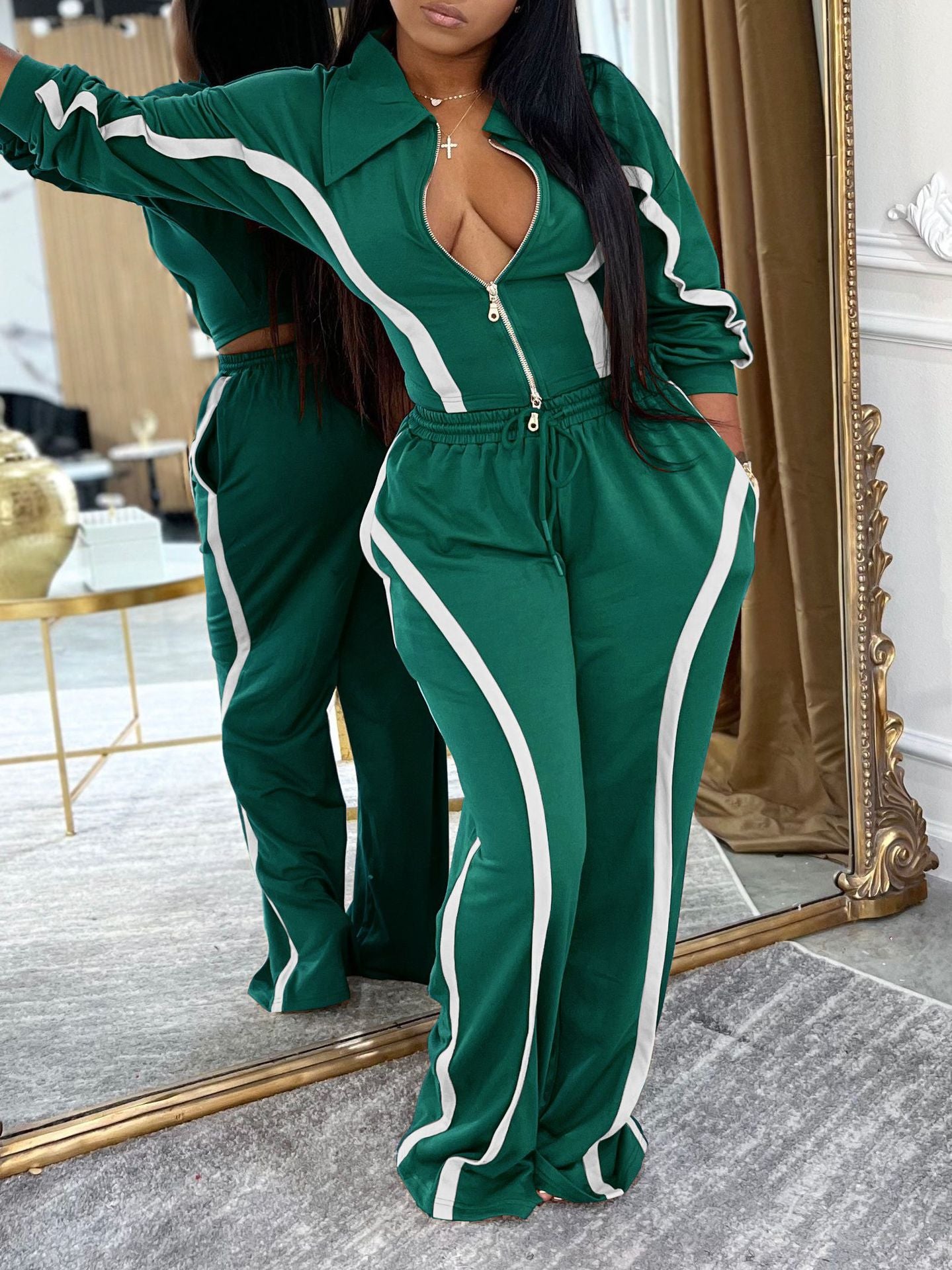 Long Sleeve Cardigan 2 Piece Set