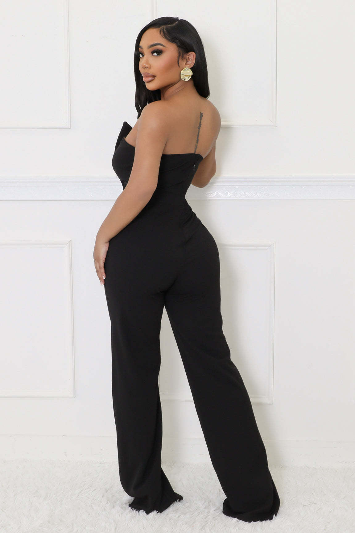 Sleeveless Big Button Sleeveless Sport Jumpsuit