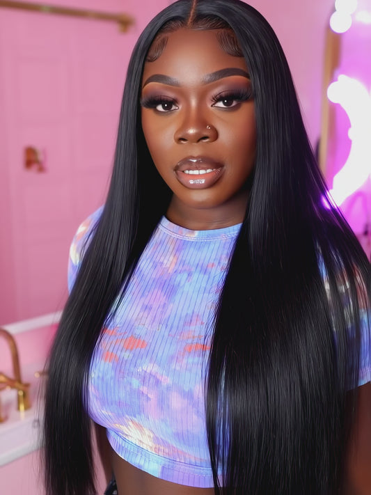 Baddie on a budget Virgin Hair Extensions